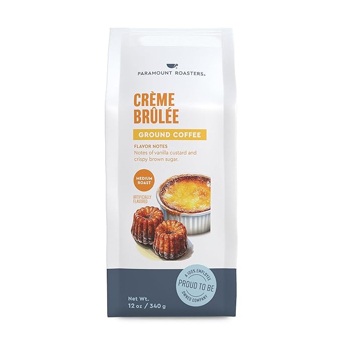 Almond Amaretto Creme Brulee &amp Michigan Maple Grove Ground Coffee Bundle