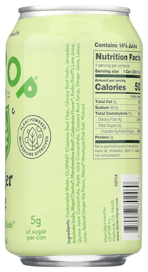Prebiotic Soda Peaches &amp Cream Tropical Punch Strawberry Vanilla Watermelon Lime Prebiotic Soft Drinks Supports Digestive Health &amp Gut Health Plant Fiber Low Calorie Low Sugar Vegan |