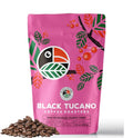 Exotic Specialty Coffee Black Tucano - Brazilian Medium Roast with Sublime Fruit Notes - Coffee - 8.8 Ounces 250 Gr Whole Bean