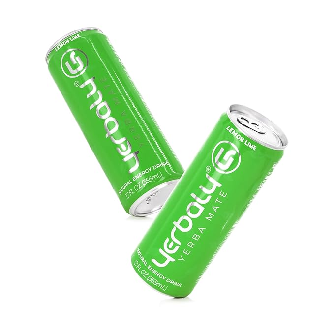 Yerbaly Lemon Lime Natural Energy Drink