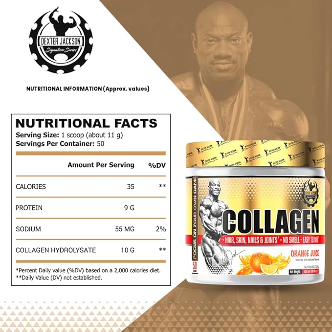 Gold Series Collagen | 550g (50 Serving Orange)