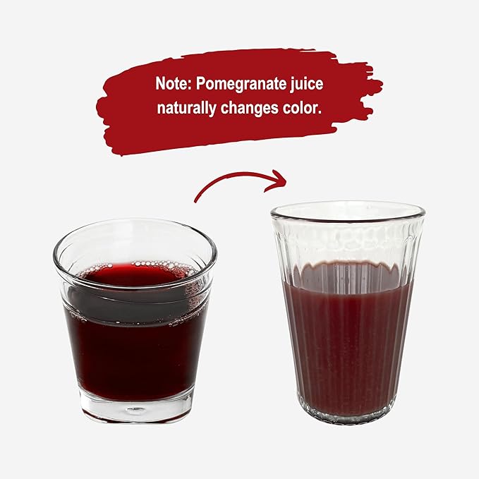 Organic Pomegranate Juice Box 101.4 Fl Oz | Pure Fruit Juice Not From Concentrate | Organic Vegan Non-GMO | No Added Sugar Easy-Pour Tap Packaging