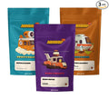 Bean Box Sampler - Roasted by Airship 3-Pack Freshly Ground Coffee Gourmet Coffee