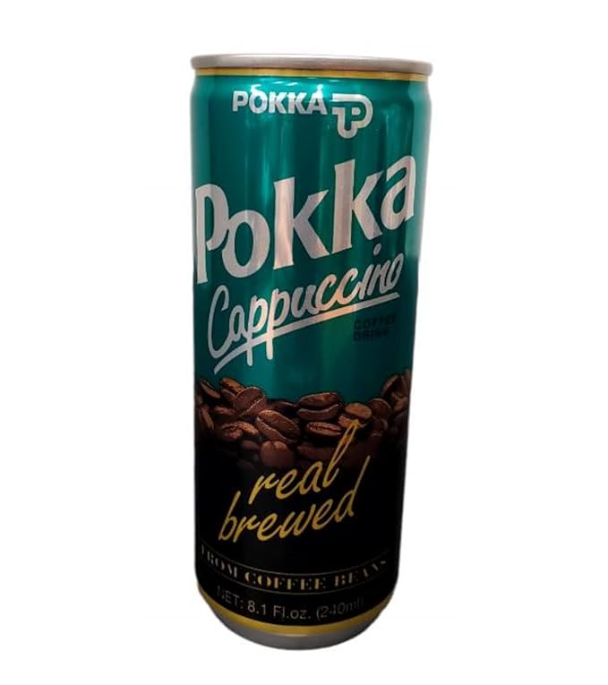 POKKA Coffee 9-Pack Set - Milk Coffee Vanilla Coffee Cappuccino 8.1 Fl Oz (240ml) Each (Cappuccino - Pack of 30 (1 Case))