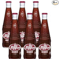 Dr Pepper Real Sugar Soda 12 Oz Glass Bottle (Pack of 6 Total of 72 Oz)