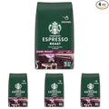 Starbucks Ground CoffeeDark Roast CoffeeEspresso Roast100% Arabica1 bag (28 oz)(Pack of 4)