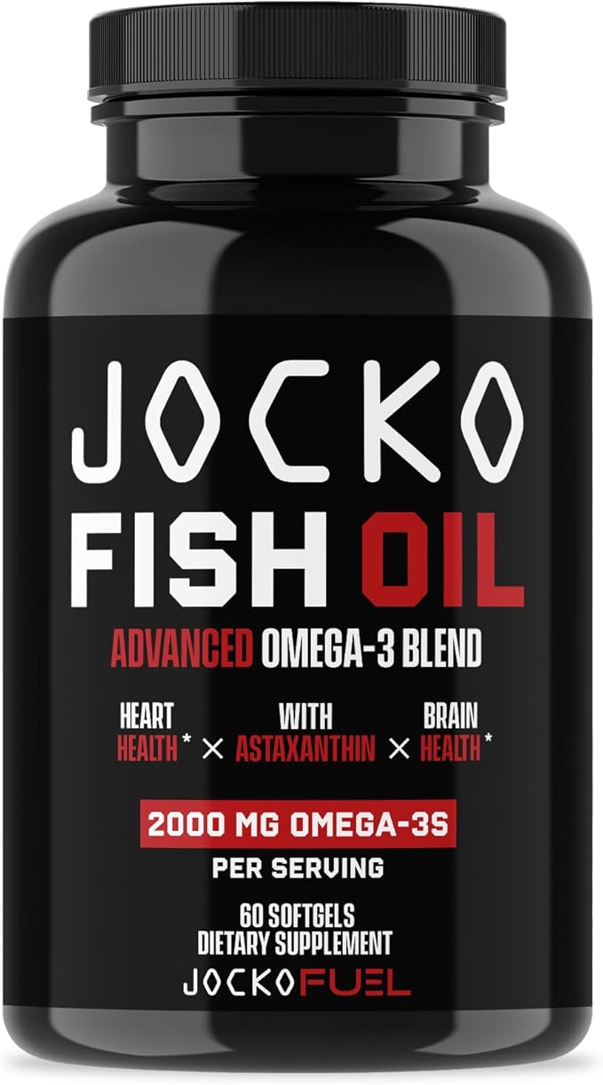 Jocko Fuel 2 Pack Supplement Bundle - Jocko Magnesium + Jocko Fish Oil