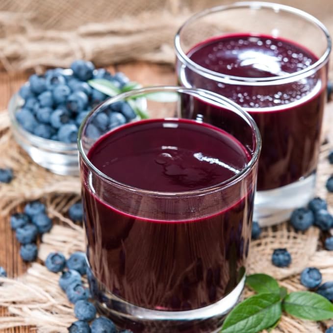 Natural Blueberry Juice Organic Additive-Free Authentic Turkish Product 1000 ml/33.8 fl oz - PACK OF 3