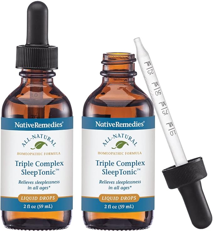 NativeRemedies Triple Complex Sleep Tonic 2 Pack