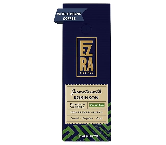 Juneteenth Robinsons - Whole Beans Coffee - 12 ounce