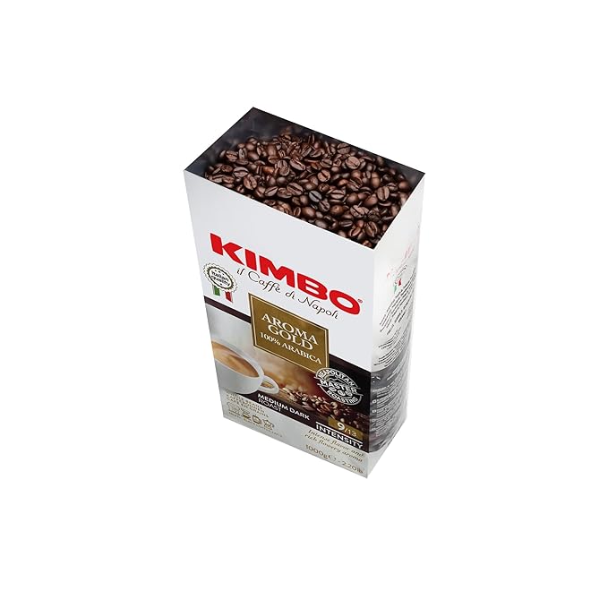 Kimbo Roasted Coffee Beans (Aroma Gold 2.2 Pounds)