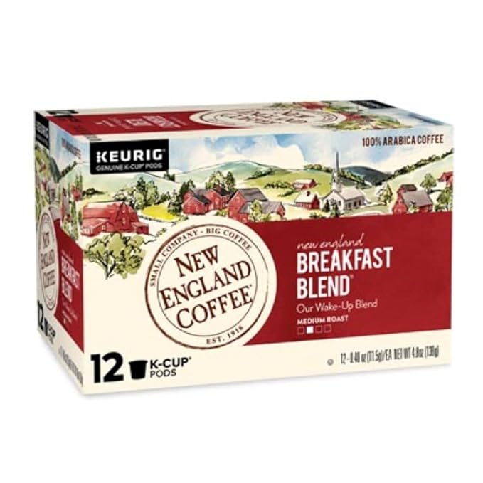 New England Coffee Breakfast Blend K-Cups