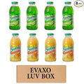 Evaxo LUV BOX - Variety Everfresh Juice 16 oz. Pack of 8 100% Orange &amp Lime Juice