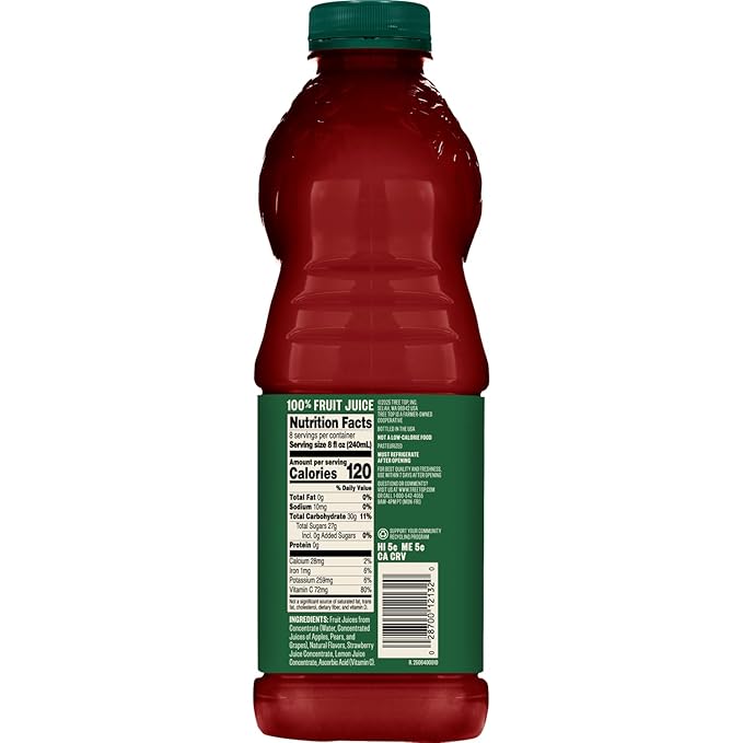 Tree Top Apple Berry Juice 64 Fl oz. (Pack of 2)