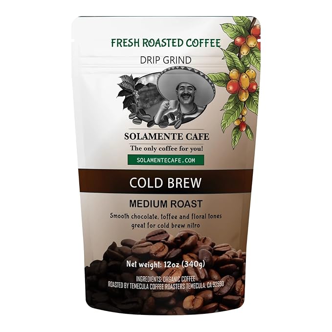 Solamente Cafe Cold Brew Blend (12 OUNCES)