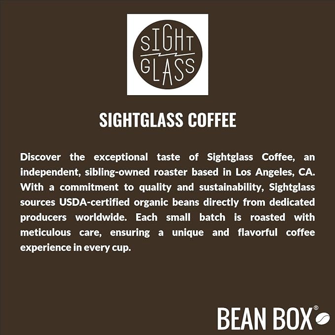 Hunky Dory Decaf - Certified Organic - Roasted by Sightglass Coffee - Whole Bean Coffee - 5 Pound Bag