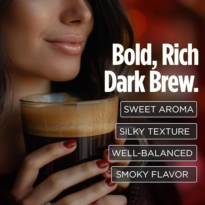 VitaCup Energy Dark Roast Coffee Pods Boost Focus &amp Metabolism Antioxidants B Vitamins Bold &amp Smooth100% Arabica Coffee Single Serve Pod Compatible with Keurig K-Cup Brewers32 Ct