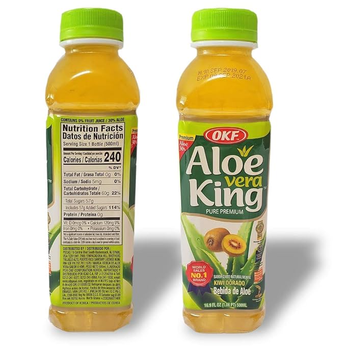 OKF Gold Kiwi Aloe Vera King Drink (Gold Kiwi 10)