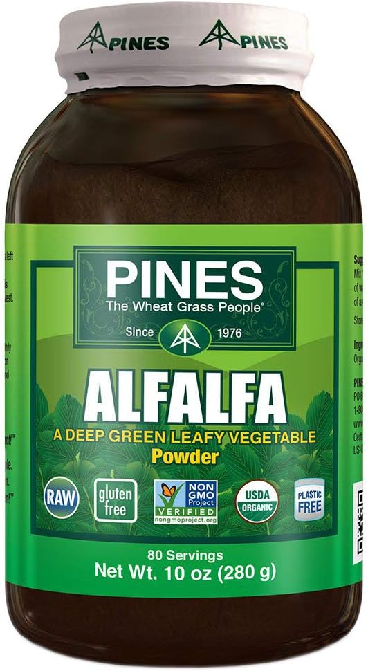 Pines Organic Alfalfa Powder 10 Ounce