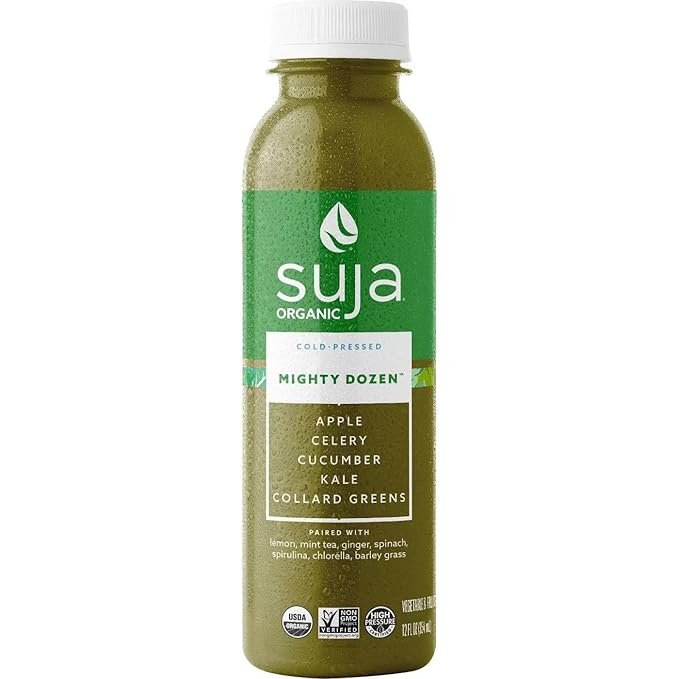 Suja Organic Vegan Mighty Dozen - Non-GMO Project Verified - Gluten and Dairy free - No Preservatives and Flavors Added - 9 Pack - Ready Set Gourmet Donate a Meal Program