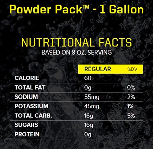 Sqwincher Powder Concentrate Electrolyte Replacement Beverage Mix 1 gal Orange 016004-OR (Case of 80)