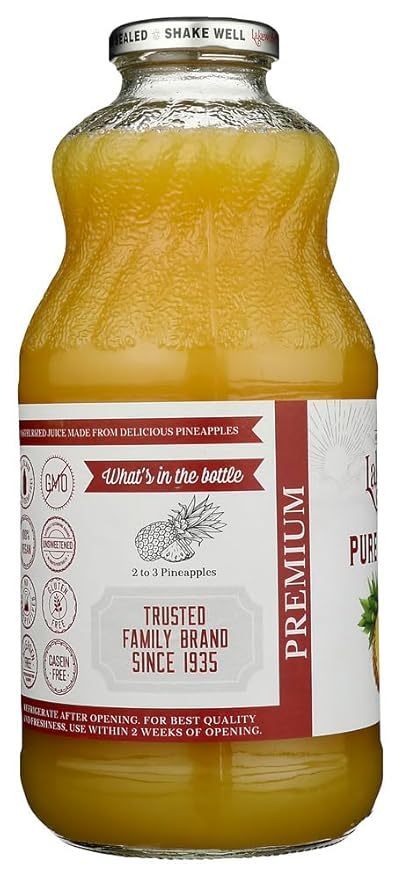 Juice Pure Pineapple 32 FO (Pack of 12) - Pack Of 12