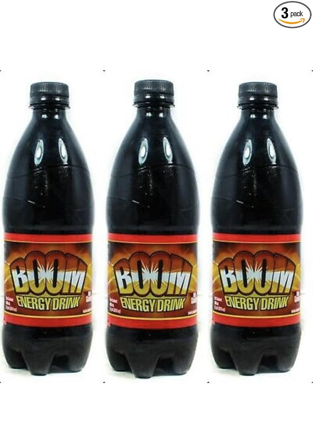 Boom Jamaican Energy Drink ORIGINAL (Pack Of 3) TS