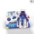 A-GAME Zero Sugar Sports Drink Concord Grape Zero Sugar FreNatural Flavors Gluten Free &amp Keto Friendly 16.9 Fl Oz (Pack of 12)