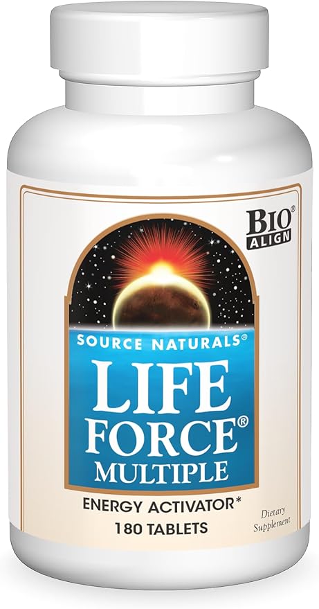 Source Naturals Life Force Multiple Energy Activator* - 180 Tablets
