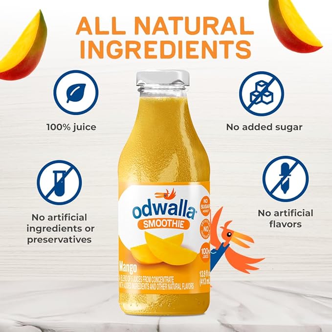 Odwalla Orange Juice and Mango Smoothie