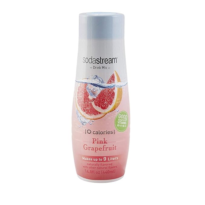 SodaStream Pink Grapefruit Zero Calorie 14.8 Fl Oz (Pack Of 2)