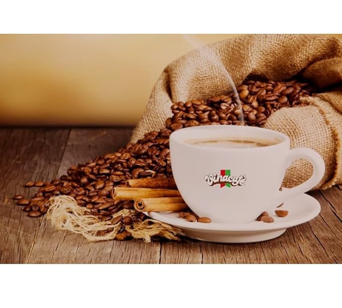 Premium 3 in 1 Instant Coffee Mix New &amp Improved Version Unique Blend of Both Arabica &amp Robusta Coffee Beans 96 Count Packets (4 Bags)