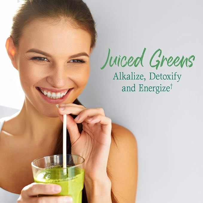 Garden of Life Raw Organic Perfect Food Green Superfood Juiced Greens Powder - Apple Flavor30 Servings - Vegan Gluten Free Whole Food Dietary SupplementGreens Plus Probiotics &amp Enzymes(Pack of