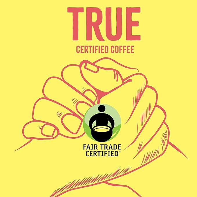 Café Fair Chemical Free DECAF Original | Organic Fair Trade Certified Coffee | Whole Bean | Medium Roast | 10 oz | PACK OF 6