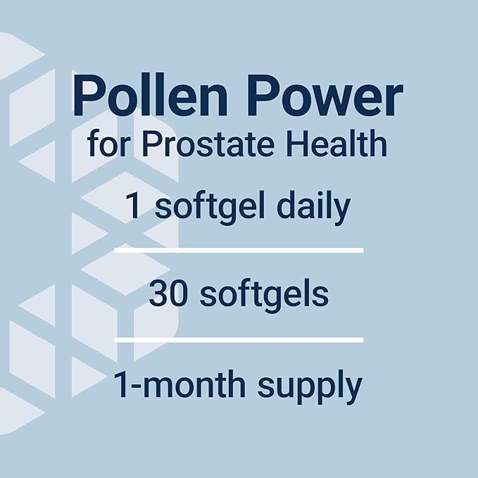 Life Extension Triple Strength ProstaPollen™ Prostate Health Prostate Function Flower Pollen Extract Gluten Free 30 softgels