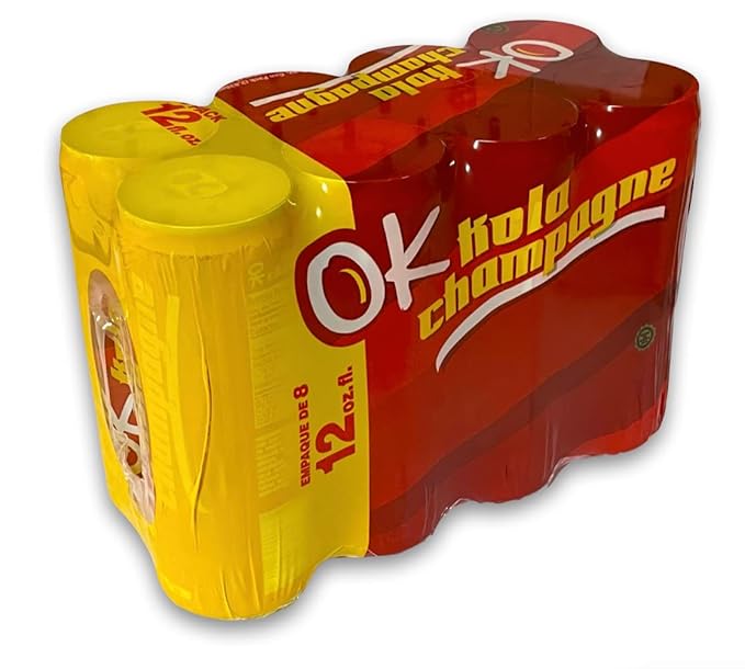 Ok Kola Champagne - Puerto Rico Soda (16 Pack)