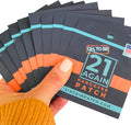21 AGAIN Recovery Patch - Waterproof - 100% Made in The USA - 10 Pack