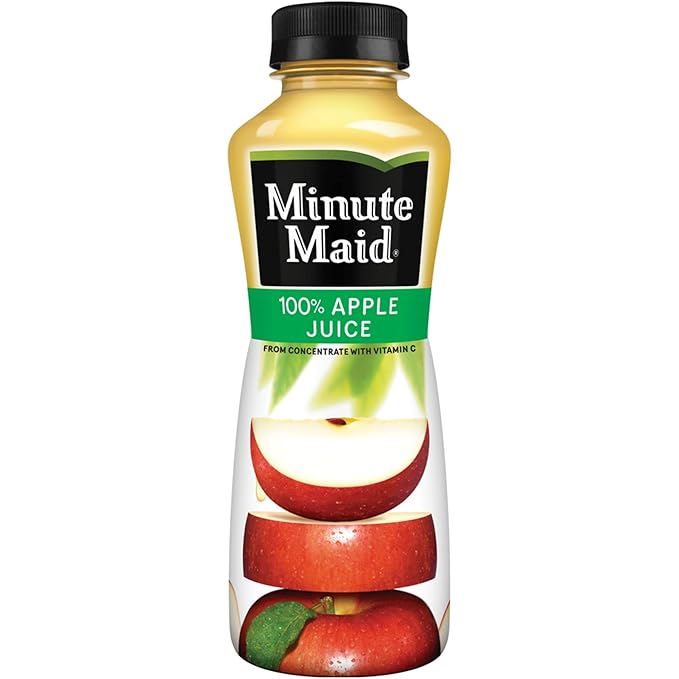 Minute Maid Apple Juice 12 Oz Pack of 24
