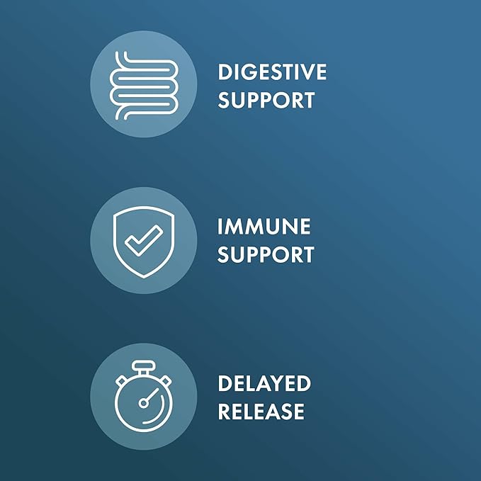 Dr. Mercola Biothin Probiotic - Digestive Health Supplement - Supports Healthy Metabolism - GMO-Free Gluten-Free &amp Soy-Free - 90 Delayed-Release Capsules (90 Servings)