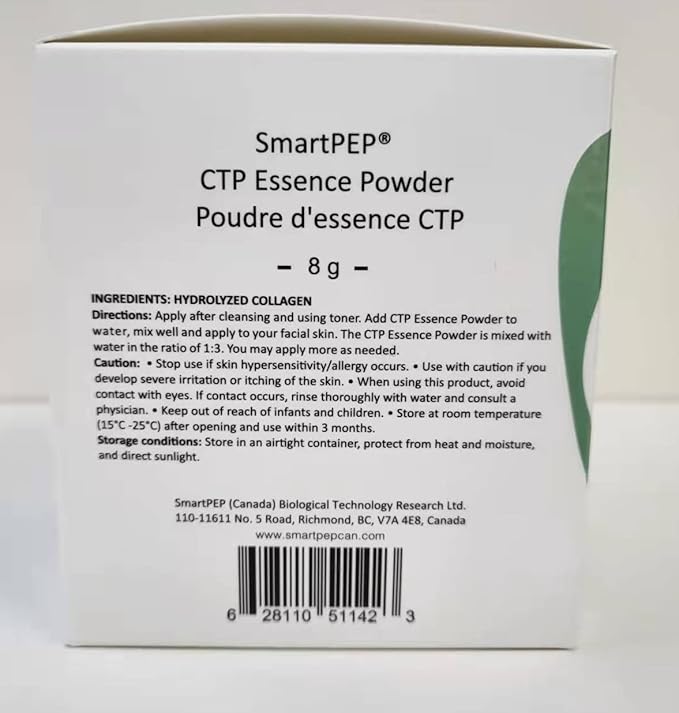 CTP Essence Powder - 100% Hydrolyzed Collagen Peptide Powder