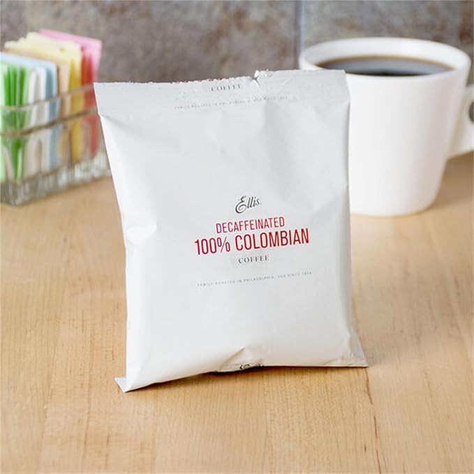 Ellis 2 oz. 100% Colombian Decaf Coffee Packet - 42/Pieces WS-110C16844-NPF