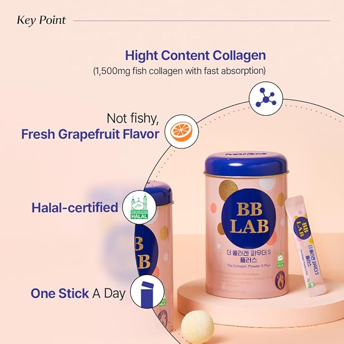 [Lowest Price Deals Set] Collagen Powder S HSN Biotin Collagen Powder Stick Korean Marine Collagen Fish Collagen Vitamin C Biotin Fast Absorption Fruit Flavored