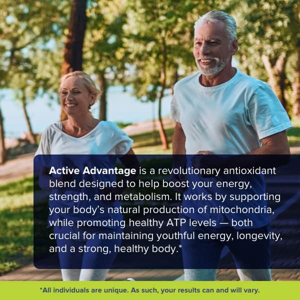 Gundry MD® Active Advantage Astaxanthin and CoQ10 Supplement to Support Energy Strength and Metabolism 30 Count