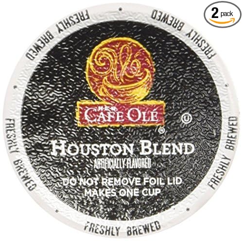 Cafe Ole Taste of Texas Houston Blend 12 Count K-cups (Pack of 2) by Cafe Ole