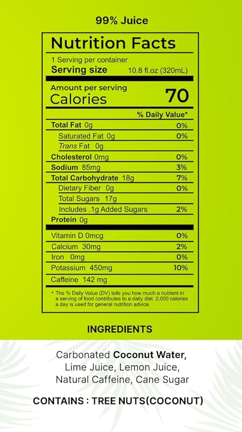 Flova Energy Drink All Natural Electrolytes and Minerals from Coconut Water 4 Simple Easy to Pronounce Ingredients 99% Juice Assorted Pack of 12 Cans