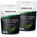 Terrasoul Superfoods Organic Barley Grass Juice Powder 10 Oz - USA Grown | Made From Concentrated Juice | Superior to Barley Grass