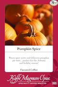 KMO Pumpkin Spice Coffee Ground 72 Packs of 2.5oz Each Freshly Roasted to Order Autumn and Holiday Favorite