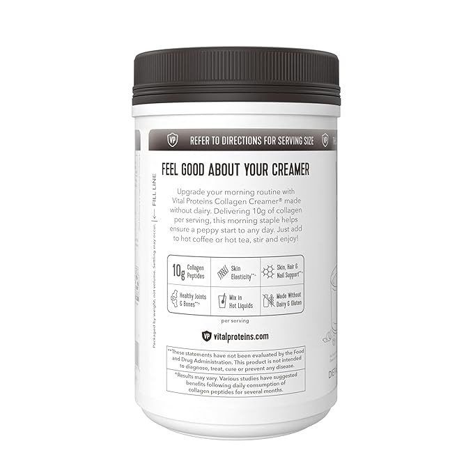 Vital Proteins Collagen Peptides Powder - Mocha Coffee Creamer for Hair Skin &amp Nails Support 11 Oz