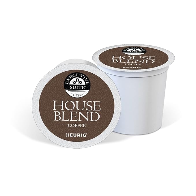 Executive Suite House Blend Coffee Pods for Keurig K-Cup Brewers Box of 70 Pods