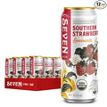 SevenTeas Southern Strawberry Lemonade 16 OZ (Pack of 12 Cans) Organic